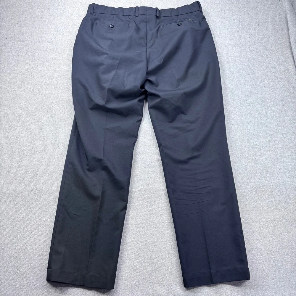 RLX Ralph‎ Lauren Golf Pants Mens 35x30 Black Performance Flat Front Trousers